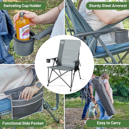 💥Oversized Folding Camping Chair