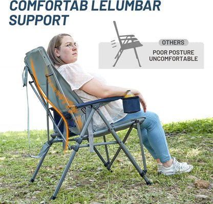 💥Oversized Folding Camping Chair