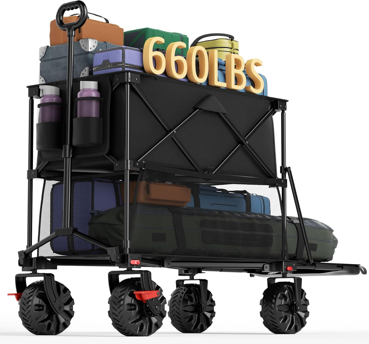 Outdoors Double Decker Utility Wagon