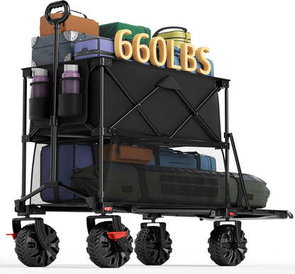 Outdoors Double Decker Utility Wagon