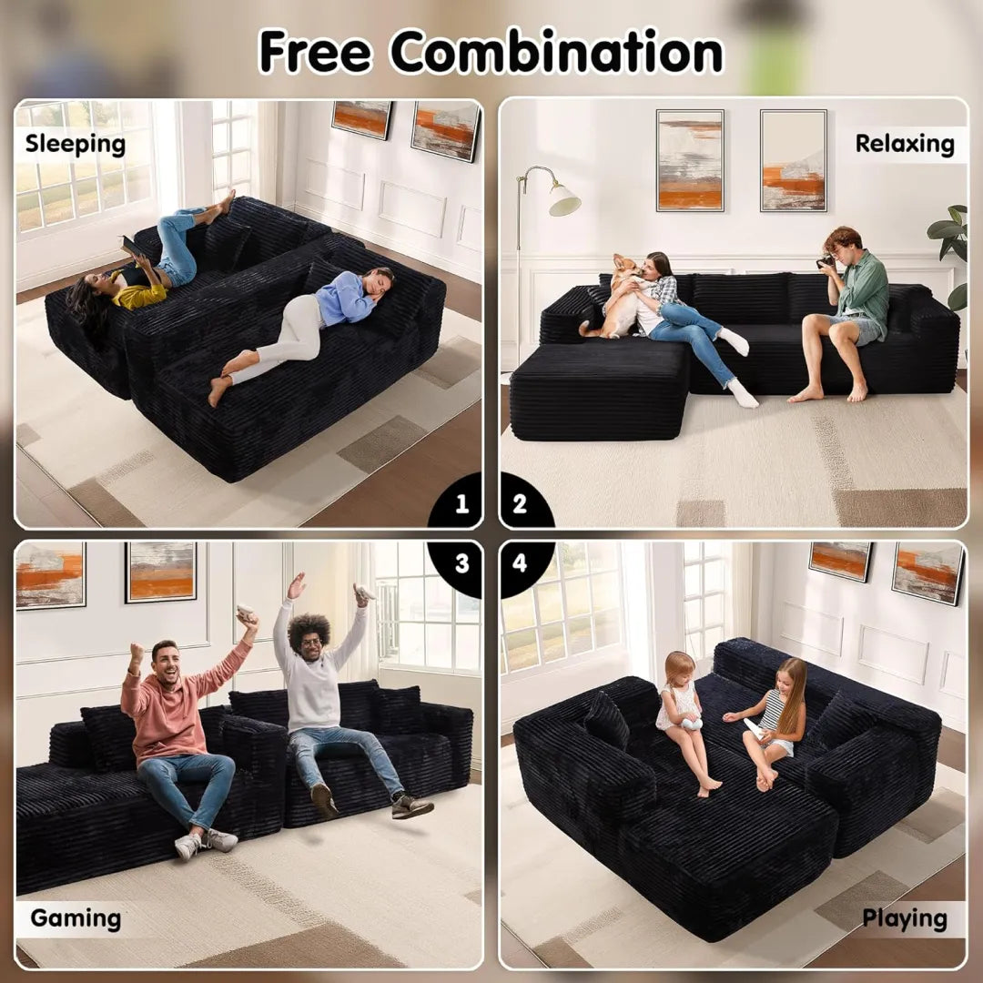 🔥Today's $34.99🎁Minimalist L-Shape Couch