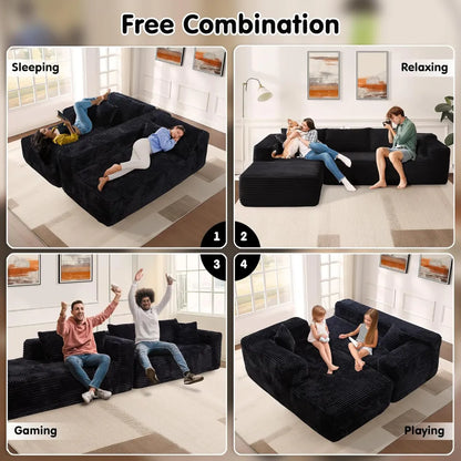 🔥Today's $34.99🎁Minimalist L-Shape Couch