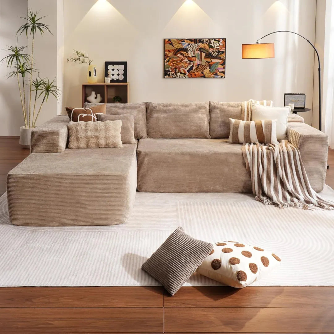 🔥Today's $34.99🎁Minimalist L-Shape Couch