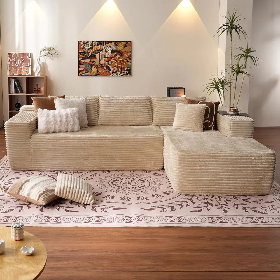 🔥Today's $34.99🎁Minimalist L-Shape Couch