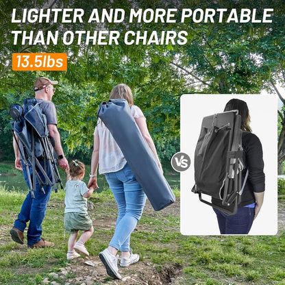 💥Oversized Folding Camping Chair