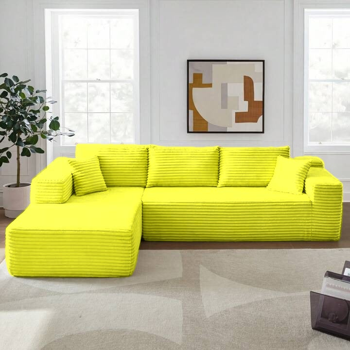 🔥Today's $34.99🎁Minimalist L-Shape Couch
