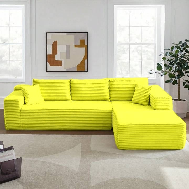 🔥Today's $34.99🎁Minimalist L-Shape Couch