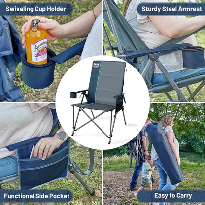 💥Oversized Folding Camping Chair
