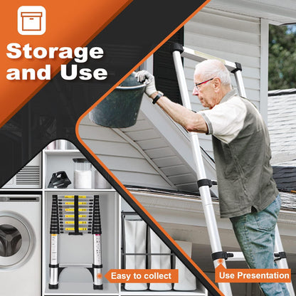 ✨𝗧𝗼𝗱𝗮𝘆'𝘀 𝗦𝗽𝗲𝗰𝗶𝗮𝗹𝘀🎁Multi-Purpose Collapsible Ladder for RV or Outdoor Work