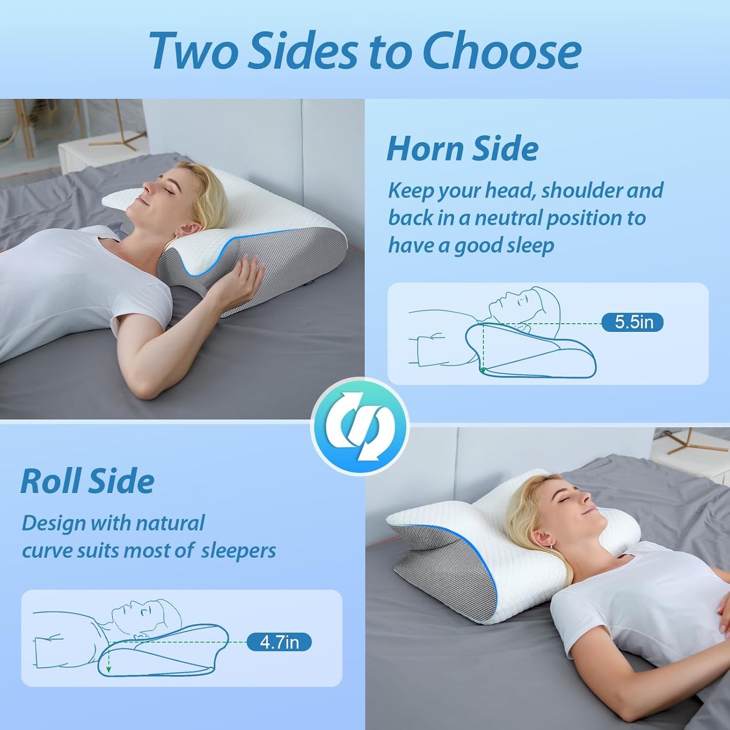 Memory Foam Cervical Pillow