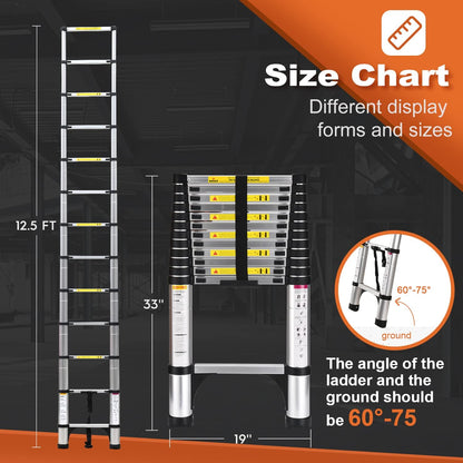 ✨𝗧𝗼𝗱𝗮𝘆'𝘀 𝗦𝗽𝗲𝗰𝗶𝗮𝗹𝘀🎁Multi-Purpose Collapsible Ladder for RV or Outdoor Work