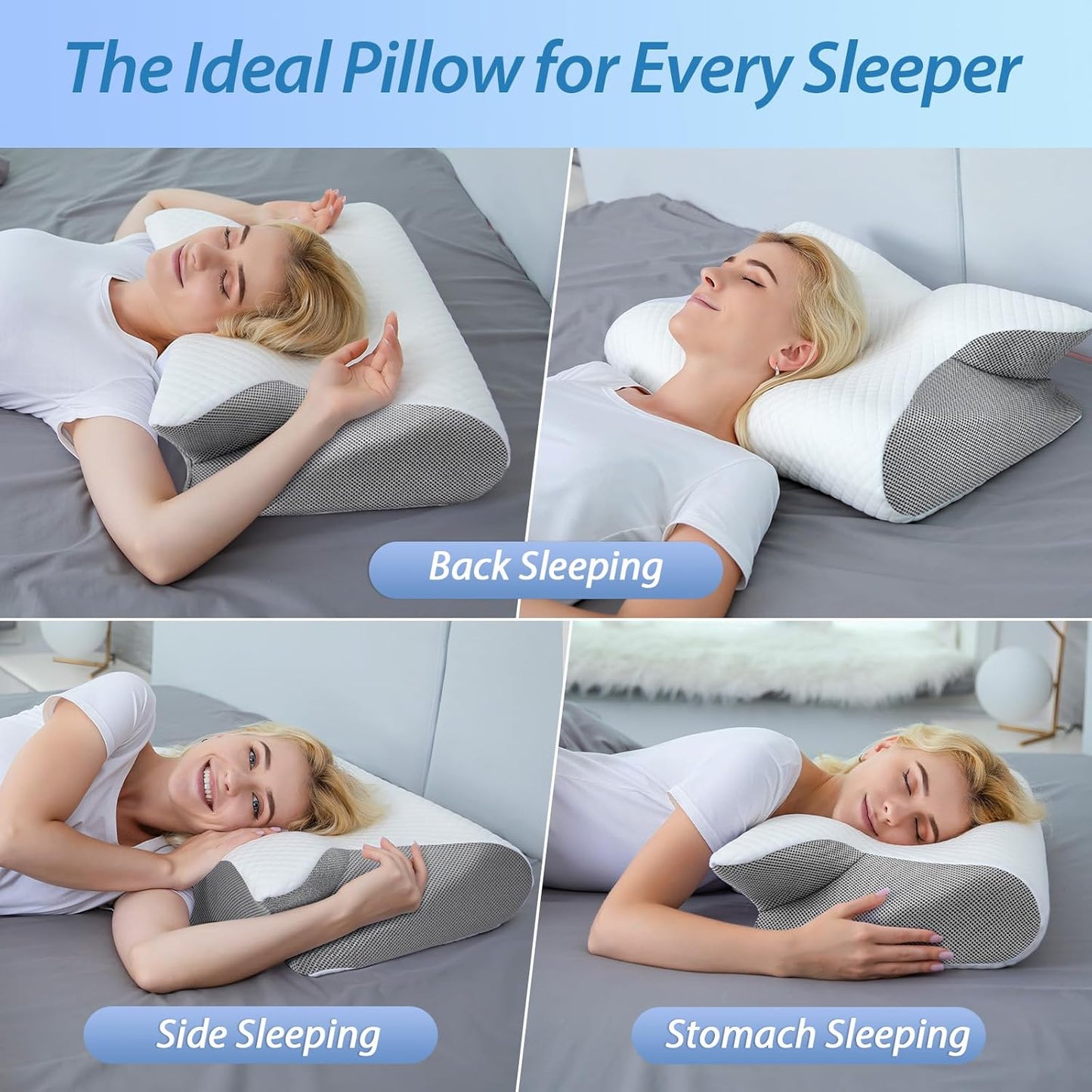 Memory Foam Cervical Pillow