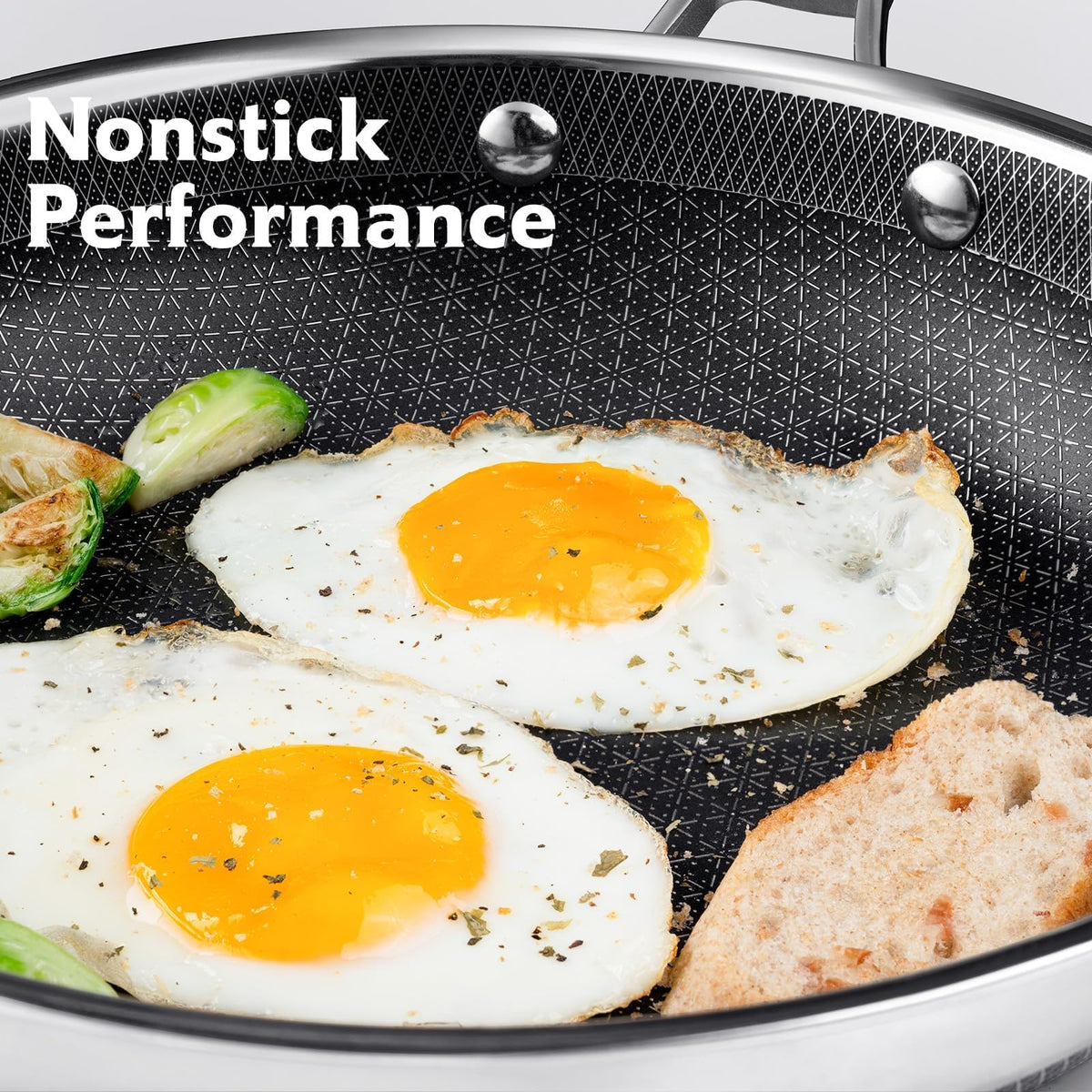 Pots and Pans Hybrid Cookware Set