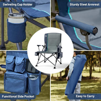 💥Oversized Folding Camping Chair