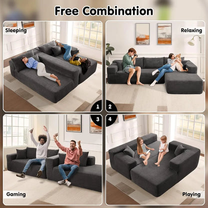 🔥Today's $34.99🎁Minimalist L-Shape Couch
