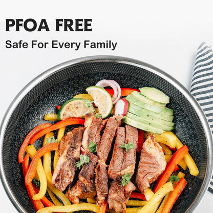 Pots and Pans Hybrid Cookware Set