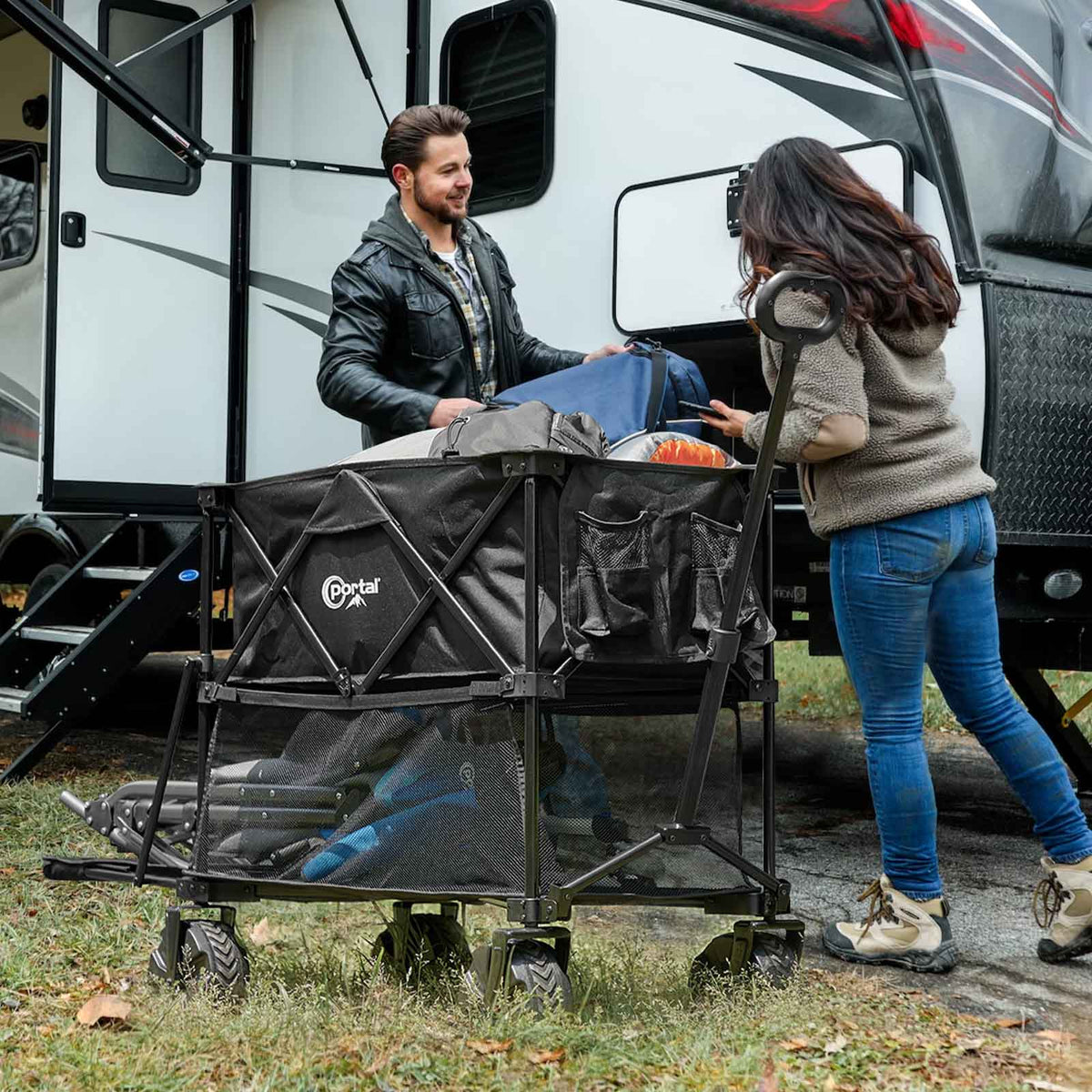 Outdoors Double Decker Utility Wagon