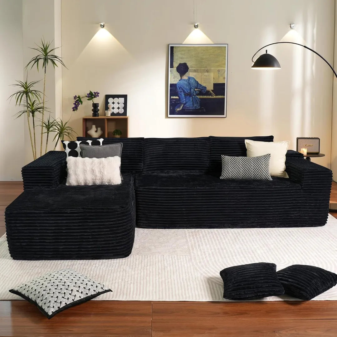 🔥Today's $34.99🎁Minimalist L-Shape Couch