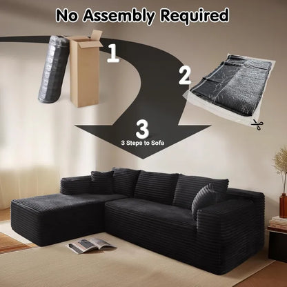 🔥Today's $34.99🎁Minimalist L-Shape Couch