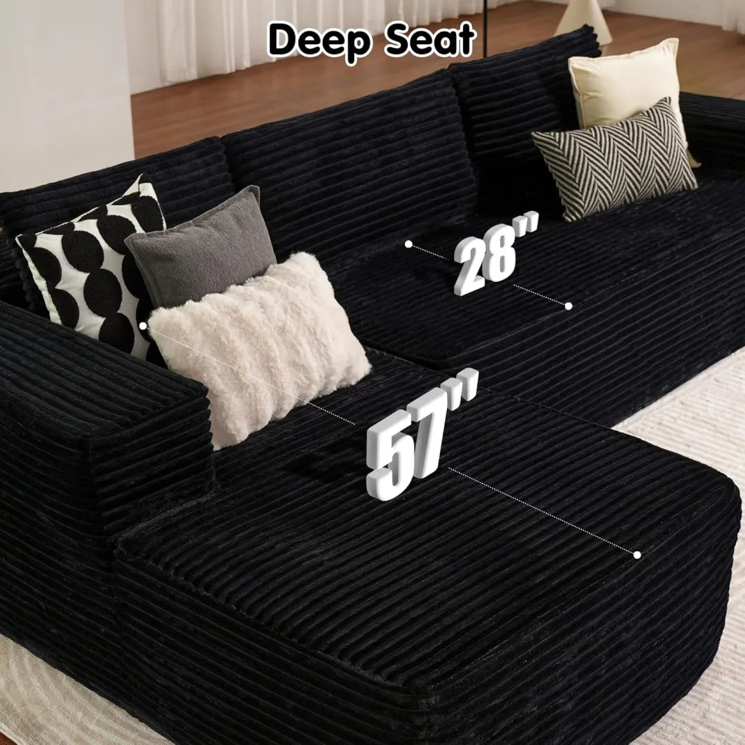 🔥Today's $34.99🎁Minimalist L-Shape Couch